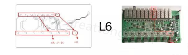 根據(jù)客戶端提供的信息，確認為L6層光口8與芯片8之間的兩條差分阻抗線調試不通-深圳宏力捷