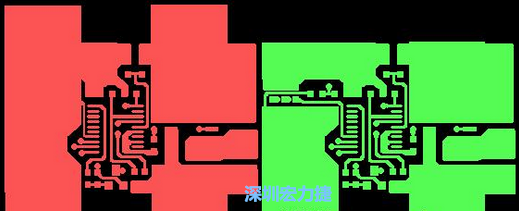 此操作可使文件中大部分的焊盤輸出后仍為焊盤，不會成為線性焊盤，并且不會產(chǎn)生像下圖一樣的短路情況