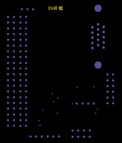 產(chǎn)生Drill File及 Map File 的Gerber 檔案，此會產(chǎn)生描述此PCB所用到的鉆孔的孔徑尺寸及鉆孔的座標資訊。