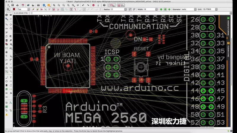 CadSoft EAGLE是一款專業(yè)的印刷電路板(PCB)設(shè)計(jì)軟件，低成本、便于使用、功能強(qiáng)大。